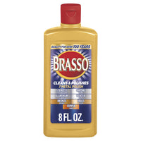 Brasso No Scent Metal Polish 8 oz Cream (Pack Of 8)