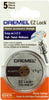Dremel EZ Lock 1-1/2 in. D X 1/8 in. Fiberglass Cut-Off Wheel 5 pc