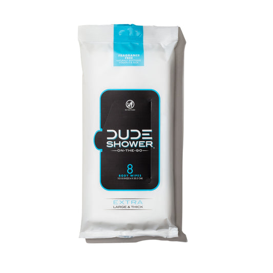 DUDE WIPES Disposable Wet Wipes 8 pk (Pack of 12)