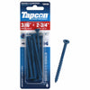 Tapcon 1-1/4 in. L Star Flat Head Concrete Screws 8 pk