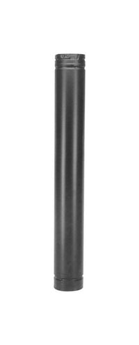 DuraVent 3 in. D X 12 in. L Steel Double Wall Stove Pipe
