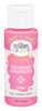 Testors Fluorescent Pink Water-Based Craft Paint Interior 2 oz