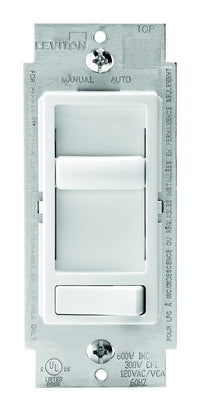Leviton Decora SureSlide White 600 W Preset Slide Dimmer Switch 1 pk - Open Box