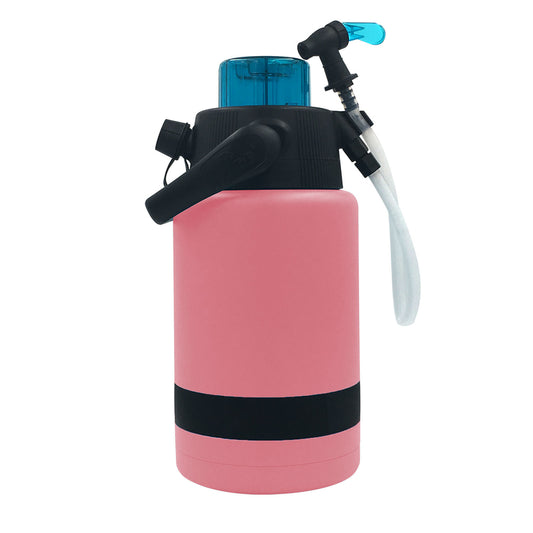 Nice Tpf-519503 1 Gallon Pink Pump2pour Insulated Jug With Hose & Spout (Pack of 4).