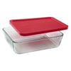 Pyrex 6 cup Food Storage Container Clear (Pack of 4)