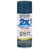 Rust-Oleum Deep Teal General-Purpose Premium Ultra Matte Spray Paint 12 oz. (Pack of 6)