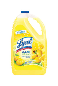 Lysol Lemon Scent All Purpose Cleaner Liquid 144 oz. (Pack of 4)