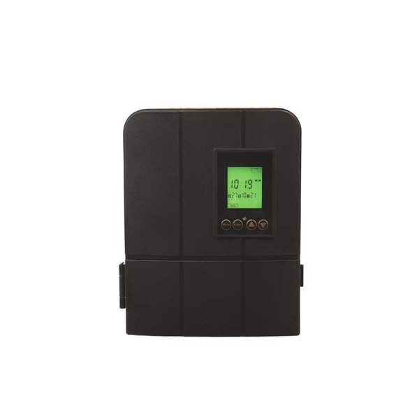 Transformador LED de bajo voltaje negro mate Moonrays de 120 W, paquete de 1