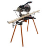 Bora Steel 116 in. L X 36 in. H X 10 in. W Miter Saw Stand Orange 1 pc