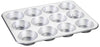 Nordic Ware Naturals 2.5 in. Muffin Pan Silver 1 pc
