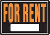 Hy-Ko English For Rent Sign Aluminum 9.25 in. H x 14 in. W (Pack of 12)