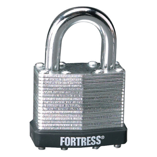 Master Lock Fortress 5.55 in. H X 1-1/2 in. W Laminated Steel 4-Pin Cylinder Padlock