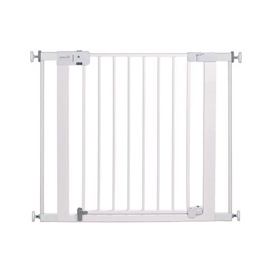 Safety 1st White 28 in. H x 29-38 in. W Metal Auto-Close Gate