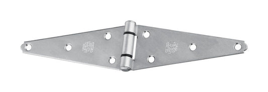 National Hardware 6 in. L Zinc-Plated Heavy Strap Hinge 1 pk