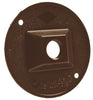 Bell Round Die cast Aluminum Weatherproof Cover