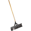 Revesible Poly Blade Scraper, 24-In. With 60-In. Ash Handle