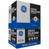 GE Supreme White Silicone Window and Door Sealant 10.1 oz (Pack of 12)