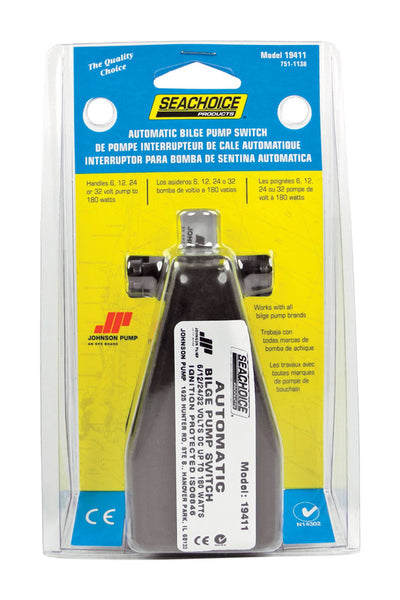 Seachoice Bilge Pump Switch ABS Plastic
