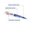 Lenox LUMBERWOLF 6 in. Bi-Metal Reciprocating Saw Blade 6 TPI 1 pk