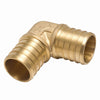 SharkBite Push to Connect 1 in. Barb X 1 in. D Barb Brass 90 Degree Elbow - Deal of The Week