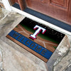 MLB - Texas Rangers Rubber Door Mat - 18in. x 30in.