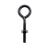Wright 1/4 in. X 2-5/8 in. L Black Steel Eyebolt Nut Included