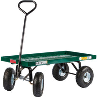 Millside Industries Inc. 20X38WFF 20" X 38" Metal Deck Wagon