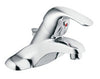 Moen Adler Chrome Traditional Bathroom Faucet 4 in.
