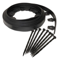 EasyFlex 20 ft. L X 1.5 in. H Plastic Black Landscape Edging Kit - Deal of The Week