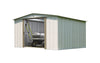 Arrow 10 ft. x 10 ft. Metal Vertical Peak Storage Shed without Floor Kit