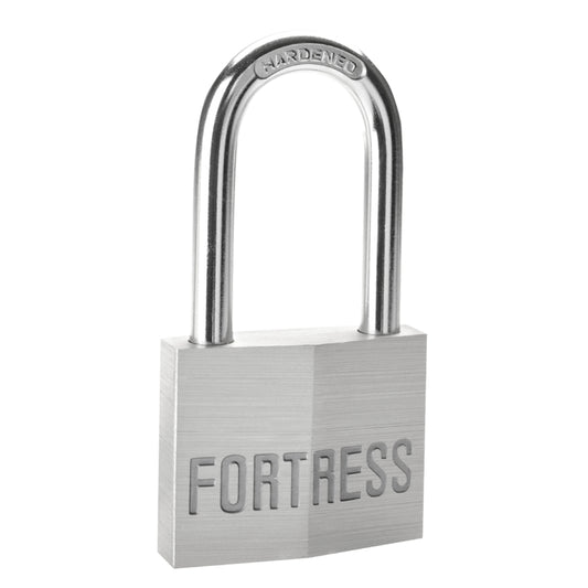 Master Lock Fortress 5.56 in. H X 1-1/2 in. W Aluminum 4-Pin Cylinder Padlock
