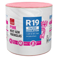 Owens Corning 23 in. W X 470 in. L X 6.25 in. 19 Kraft Faced Fiberglass Insulation Roll 75.07 sq ft