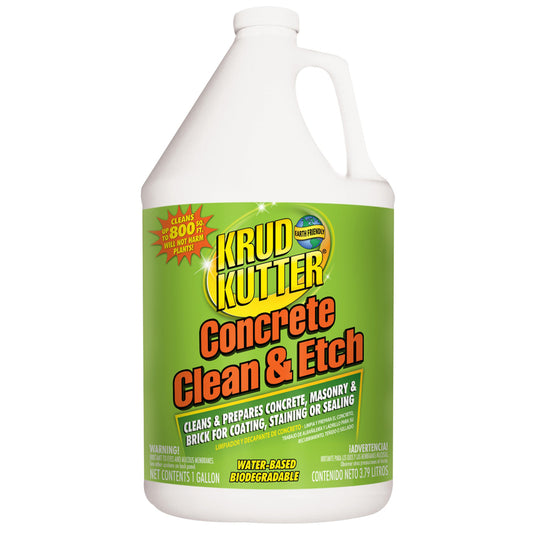 Krud Kutter CE012 1 Gallon Concrete Clean & Etch (Pack of 2)