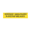Plantation Blackstrap Molasses Syrup - Unsulphured - Case of 12 - 15 Fl oz.