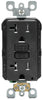 Leviton SmartlockPro 20 amps 125 V Duplex Black GFCI Outlet 5-20R 1 pk