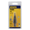 IRWIN Unibit 3/16 to 7/8 in. X 6 in. L High Speed Steel Step Drill Bit Square Shank 1 pc - Open Box
