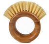 Full Circle The Ring 3.74 in. W Medium Bristle 3.54 in. Bamboo Handle Vegetable Brush