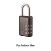 Master Lock 1-3/16 in. W Steel 3-Dial Combination Luggage Lock