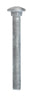 Hillman 1/2 in. X 4-1/2 in. L Hot Dipped Galvanized Steel Carriage Bolt 25 pk