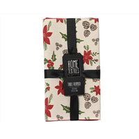 Decoris Home Textiles Multicolor Poinsettia Runner Table Decor