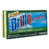 Brillo Estracell Heavy Duty Scrubber Sponge For All Purpose 4.5 in. L 2 pc