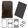 Sigma Electric Rectangle Die-Cast Metal 1 gang 4.57 in. H X 2.81 in. W Universal Cover