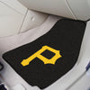MLB - Pittsburgh Pirates Carpet Car Mat Set - 2 Pieces