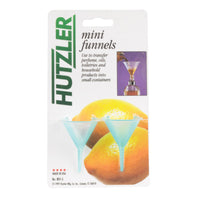 Harold Import Clear Plastic 1.6 oz Mini Funnels