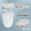 TOTO® WASHLET® C5 Electronic Bidet Toilet Seat with PREMIST and EWATER+ Wand Cleaning, Elongated, Sedona Beige - SW3084#12