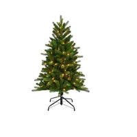 Celebrations 4 ft. Pencil LED 150 ct Grand Illum Color Changing Christmas Tree