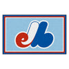 MLB - Washington Nationals Retro Collection 4ft. x 6ft. Plush Area Rug - (1990 Montreal Expos)