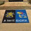 House Divided - Wichita State / Kansas House Divided Rug
