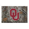 University of Oklahoma Camo Rubber Scraper Door Mat