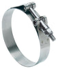 Ideal 2-7/8 in. 3-3/16 in. 288 Silver Hose Clamp With Tongue Bridge Stainless Steel Band T-Bolt